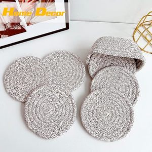 Best Theme Design Cotton Rope <b>Table</b> <b>Coaster</b> Best for Parties and Other Functions Tableware Decorative Beast Design <b>Coaster</b> - Product Image 6