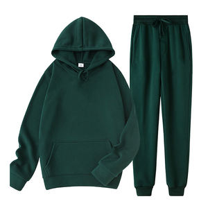 Ensemble de survêtements de gym en coton de haute qualité pour hommes, coupe-vent, respirant, hiver, style décontracté, logo imprimé, options de taille plus disponibles - Product Image 2