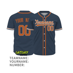 Conjunto de Jersey de béisbol personalizable patrón de sublimación y diseño de logotipo uniforme de malla ropa deportiva jersey de béisbol liso - Product Image 5