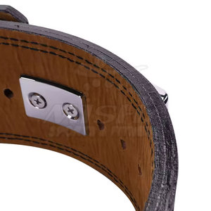 Ceinture de levier d'haltérophilie en gros de haute qualité ceinture de levier d'haltérophilie en cuir sur mesure - Product Image 3