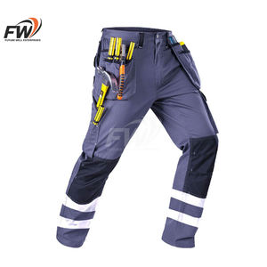 Pantalones de Trabajo Tácticos para Hombre, Servicio OEM, Pantalones de Seguridad con Múltiples Bolsillos, Pantalones de Trabajo de Tela - Product Image 2