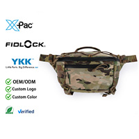 Sac banane multifonction personnalisé 7L pour activités de plein air avec fermeture éclair résistante à l'eau pour la randonnée et les voyages