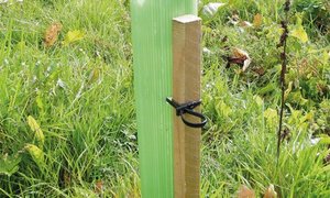 Piquets d'arbre de jardin en bois naturel et panneaux mixtes pour les projets de maçonnerie de balcon d'aménagement paysager et de terrasse - Product Image 3