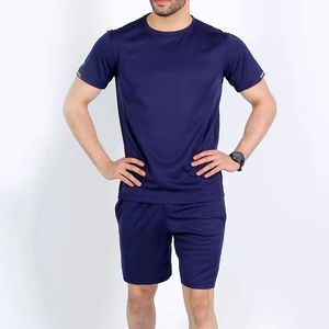 New Customized <b>Men</b> Summer Shirt And <b>Short</b> Set Tracksuit Cotton Fabric T Shirt <b>Shorts</b> Set <b>Men</b> Wear T Shirt With <b>Shorts</b> Twin Sets - Product Image 5