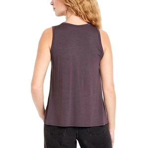 Camiseta sin Mangas para Mujer, Ligera, de Mezcla de Algodón, Transpirable, Cómoda, Informal, para Uso Diario, Verano - Product Image 3