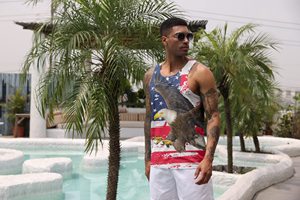 Men's Plus Size Fitness Sports Tank Tops Custom Elasticity Plain Gym <b>Vest</b> with for Sports and Gym Use - Product Image 2