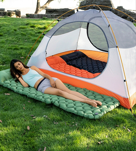 Inflatable cắm trại ngủ <span class=keywords><strong>pad</strong></span> với Built-in gối, nhỏ gọn & siêu nhẹ nệm không khí | Made in Indonesia - Product Image 1