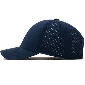 2024 Top qualité Logo personnalisé blanc laser trou chapeau séchage rapide respirant perforé Baseball et casquettes de Sport - Product Image 2