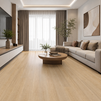 Suelo Rígido SPC WYRAX, Roble Claro Moderno, Antideslizante, Sistema de Clic Unilin, Comercial, para Interiores