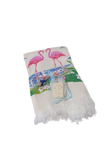 Nouveau tissu de mousseline turque Peshtemal serviette imprimé plage Spa maison hôtel doux séchage rapide bonne qualité vente d'usine bon prix - Product Image 2