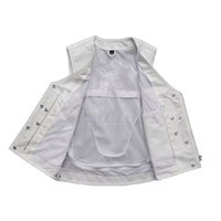 Chaleco de Invierno para Hombre, de Alta Calidad, Poliéster/Algodón, Cuello Camisero con Botones, Transpirable, Estilo Personalizado