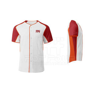 Personalizado 100% Tela de poliéster Mejor precio Jersey de béisbol Nueva llegada Ropa deportiva Jersey de béisbol - Product Image 4