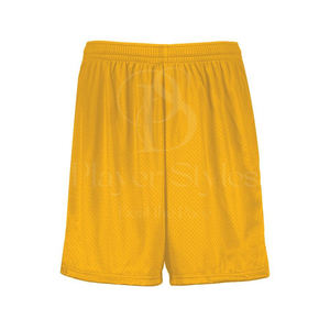 Pantalones cortos de gimnasio informales para hombre al por mayor peso pesado 100% algodón francés Terry transpirable deportes polar cordón cintura media liso teñido - Product Image 1