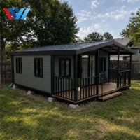 Maison modulaire préfabriquée extensible de type Granny Flat en Australie, 2 chambres, ADU, prête pour une classification énergétique 7 étoiles