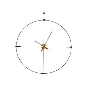 Stylish Golden High Quality Wall Clock Contemporary Designer Home Decor Elegant Timeless Artistic Statement Timepiece - Product Image 6