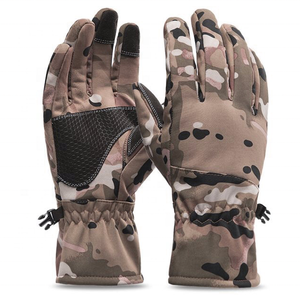 Haute qualité hommes chaud Camouflage coupe-vent léger gants de sport ski snowboard étanche thermique écran tactile - Product Image 1