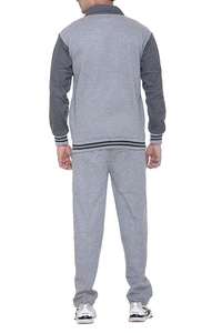 Chándal de hombre de talla grande de 100% algodón de la mejor calidad, ropa deportiva de gimnasio, chándal de hombre de gran tamaño con estampado de logotipo personalizable OEM - Product Image 4