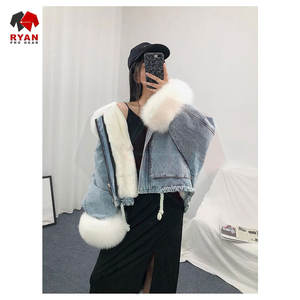 Veste en jean pour femme avec tissu de qualité supérieure, fermeture boutonnée classique, coupe confortable pour un usage décontracté - Product Image 3