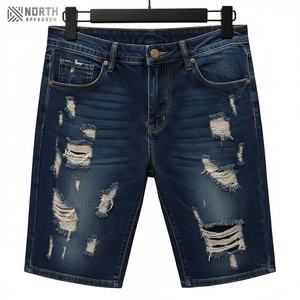 Pantalones Cortos de Lona para Hombre de Alta Calidad para el Verano, Transpirables, de Secado Rápido, Holgados, Oscuros, con Bolsillo, Servicio OEM - Product Image 4