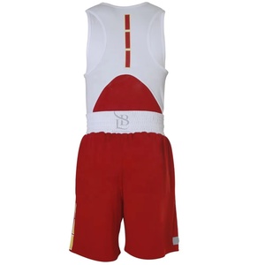 ชุดชกมวยชุดฝึกชกมวยแบบมืออาชีพศิลปะการต่อสู้ชุดนักชกมวยคลับทีมนักสู้ออกแบบได้ตามต้องการ - Product Image 5