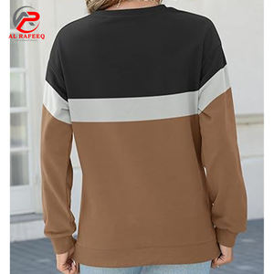 Sudaderas de lana extragrandes de diseño personalizado para mujer, nuevo estilo informal con logotipo frontal para invierno - Product Image 2