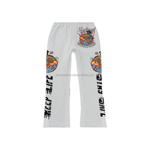 Offre Spéciale logo personnalisé bicolore pantalon cargo surdimensionné survêtement survêtement survêtement unisexe pour hommes survêtement unisexe - Product Image 6