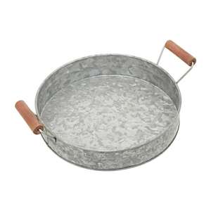 La mejor bandeja galvanizada con atractivo de granja para servir bebidas y postres en fiestas en el patio trasero o barbacoa - Product Image 5