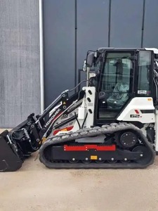 Hidromek Mini Diesel Skid Steer Rubber Crawler Loader HMK 62T 4WD Front/Backhoe <b>Excavator</b> - Product Image 4