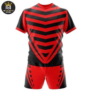 Uniforme de rugby personnalisé d'excellente qualité vêtements de sport d'équipe à séchage rapide et de différentes tailles en différentes couleurs - Product Image 2