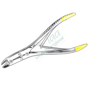 Pinzas de Torcedura de Alambre TC de Alta Calidad, Portaagujas, Instrumento Quirúrgico, Mango Dorado en Estilo Único - Product Image 1