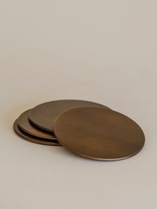 Offre spéciale Dessous de verre décoratif en forme d'éventail doré Design rond élégant nouveauté pour la décoration de la cuisine à la maison Idée cadeau unique - Product Image 6