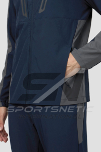 Chándal Deportivo Ligero de Nailon 100% Transpirable, de Producción en Fábrica, Talla Personalizada, Ajuste Atlético para Hombre, con Cordón Funcional y Bolsillos Completos - Product Image 5