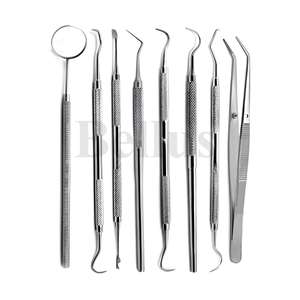 Medical Grade Stainless Steel Dental Tools Kit Professional <b>Teeth</b> Cleaning Instruments Dental Hygiene Set Scaler <b>Pick</b> Mirror - Product Image 1