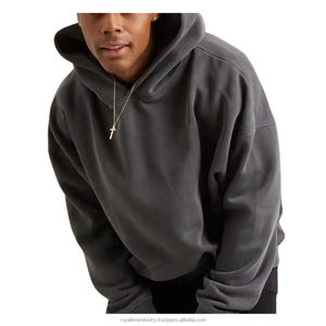 Sudadera con capucha deportiva con logotipo personalizado de alta calidad 100% algodón de gran tamaño todos los colores disponibles sudaderas con capucha y sudaderas para hombre - Product Image 2