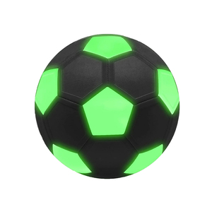 Balón de Fútbol de Cuero PU para Entrenamiento, Diseño de Máquina Pakistaní, Balón de Fútbol de Cuero de Primera Calidad, Transpirable - Product Image 1
