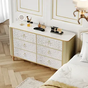 คอลเลกชันใหม่ตู้ไม้คุณภาพสูงพร้อมตู้ฝังสีเขียวแม่มุกเฟอร์นิเจอร์ห้องนั่งเล่นที่ทําในเวียดนาม - Product Image 4