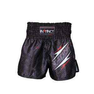 Short de sport Muay Thai en polyester de haute qualité, personnalisé, simple, pour la boxe et les arts martiaux, léger, taille élastique - Product Image 1