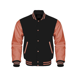 2025 hommes varsité veste laine corps en cuir véritable bras Letterman veste collège varsity vestes - Product Image 5
