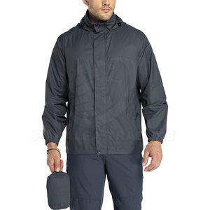 Chaqueta Acolchada Casual con Capucha para Hombre, Chaqueta de Trabajo de Tela Suave, Uniforme, Cierre Frontal Impermeable para Invierno, Poliéster Ecológico - Product Image 5