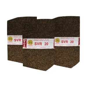 مواد خام مطاطية طبيعية رخيصة الثمن SVR 20 (TSR 20) عالية الجودة منخفضة موك من فيتنام