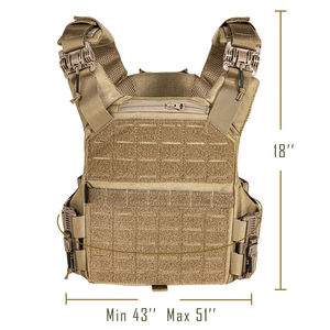 เสื้อกั๊กพรางตัวแบบคอร์ดูร่าสั่งทำพิเศษ ลดราคาพิเศษ ปลดเร็วอเนกประสงค์ พร้อมแผ่นกันกระสุน ขายดี อุปกรณ์ป้องกันตัวส่วนบุคคล - Product Image 2