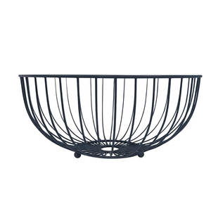 Corbeille à fruits en métal de style bio, écologique, fruits frais mélangés de haute qualité, dimensions hauteur 12,065 cm, largeur 28,575 cm - Product Image 6