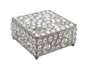 Light Luxury Crystal Jewelry <b>Box</b> Sample Room <b>Decorative</b> Arts and Crafts Ornaments Cosmetics <b>Storage</b> <b>Box</b> - Product Image 2