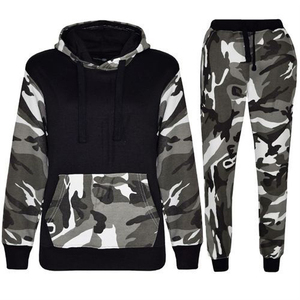 Sublimación personalizada Hombres Chándal 3D Sudadera con capucha Jogger Set Transpirable Poliéster Cálido Parejas Impreso Sudadera Tallas grandes - Product Image 2