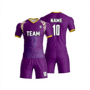 Black Sportswear Adult Custom Size 100% Polyester Sublimated Dot <b>Winter</b> Custom Soccer Jersey Uniform Set for Men - Product Image 1