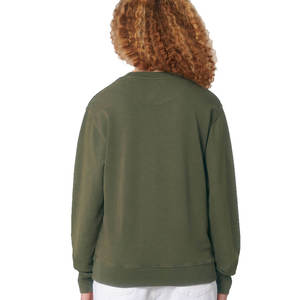 Sudadera Cálida de Forro Polar para Mujer, Otoño Invierno, Informal, Color Sólido, Estilo Urbano, Oferta - Product Image 2