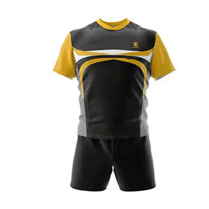 Uniforme de Rugby Transpirable con Logotipo y Diseño Personalizados, Talla Grande, Precio Económico, Uniforme de Rugby Unisex - Product Image 1
