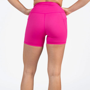 Shorts d'entraînement de gymnastique de compression pour femmes, shorts de fitness et de course à pied, shorts de yoga taille haute pour femmes, prix de gros - Product Image 2