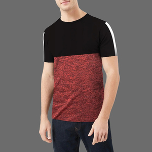 T-shirts personnalisés pour hommes style vintage à manches courtes en coton/polyester, maille douce et respirante, logo personnalisé, stock mixte en gros, articles d'occasion - Product Image 6
