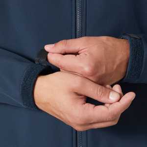 Venta al por mayor de diseño personalizado chaqueta cortavientos Softshell transpirable escalada a prueba de viento chaqueta al aire libre para los hombres - Product Image 4